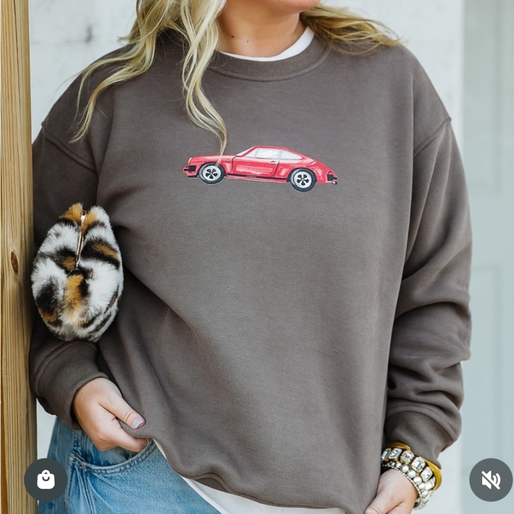 Bailey Rose Sports Car Sweatshirt